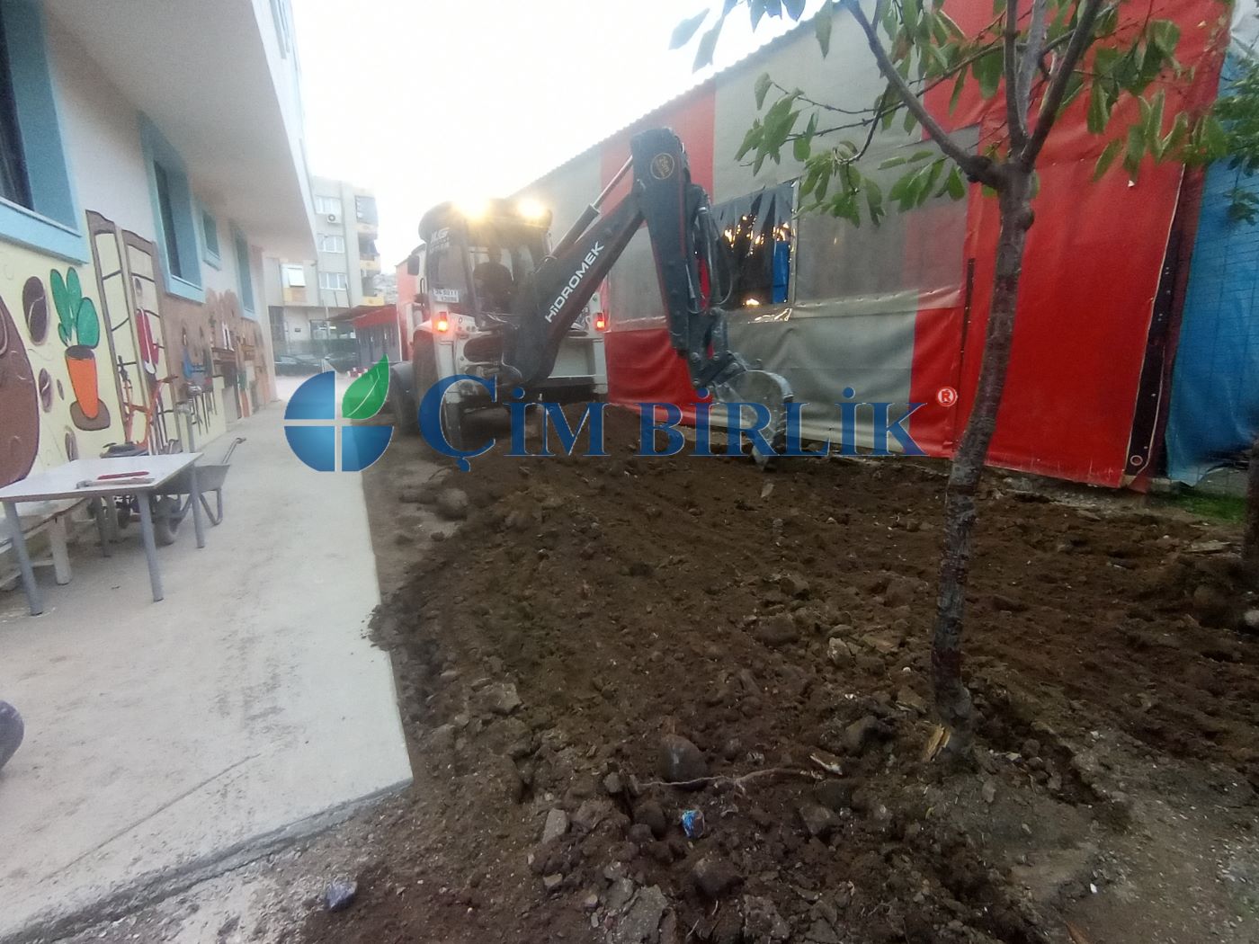 Altyapı Çalışması (Kepçeli Uygulama)